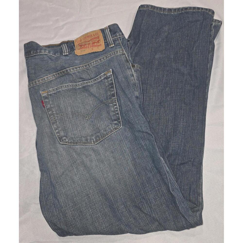 Levi's 559 Relaxed Straight Fit Men's Jeans Sz 44x32